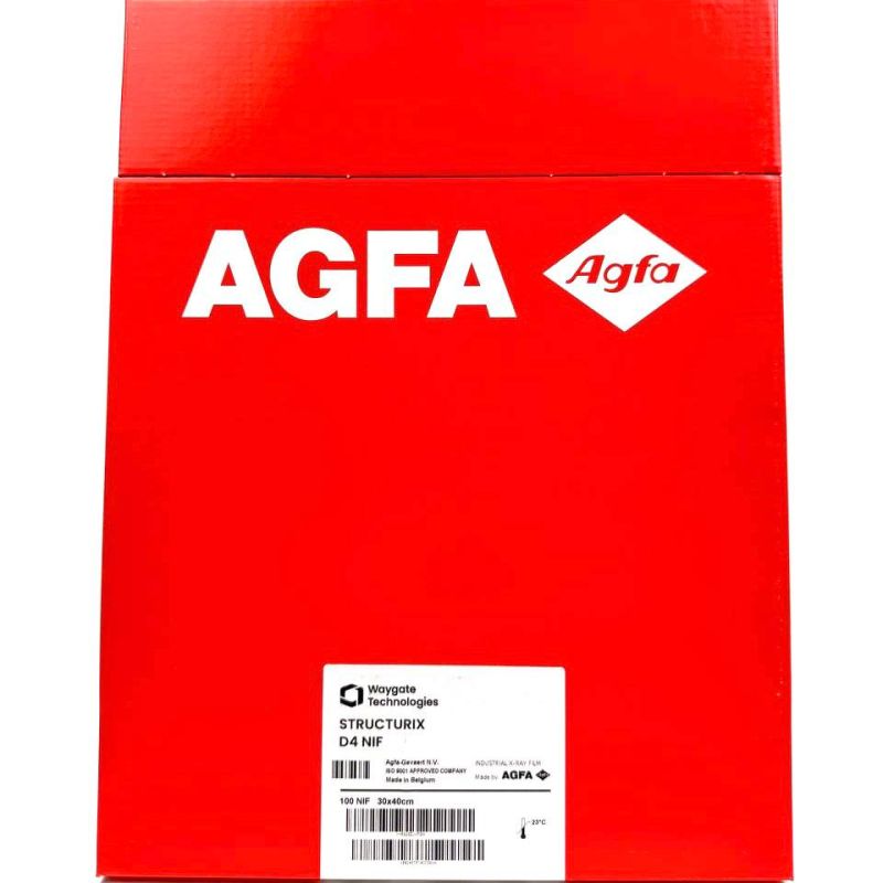 Рентгеновская пленка Agfa Structurix D4 NIF 30x40 (НЕКОНДИЦИЯ)